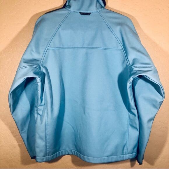 Columbia Men’s fleece lined coat Blue Medium - Picture 8 of 8